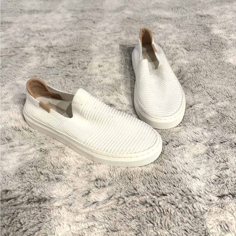 UGG White Slip on Shoes, Brand New.
